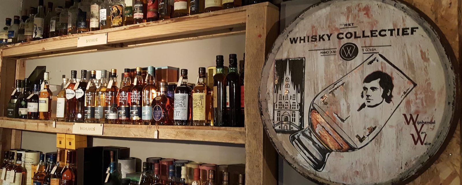 Het Whisky Collectief — whisky's, flessen en glazen